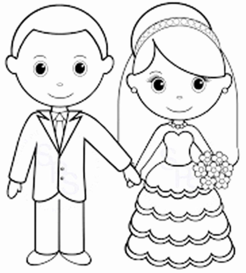 Wedding Coloring Books Personalized