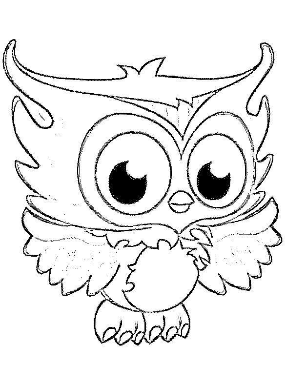 Cute Owl Pictures To Color