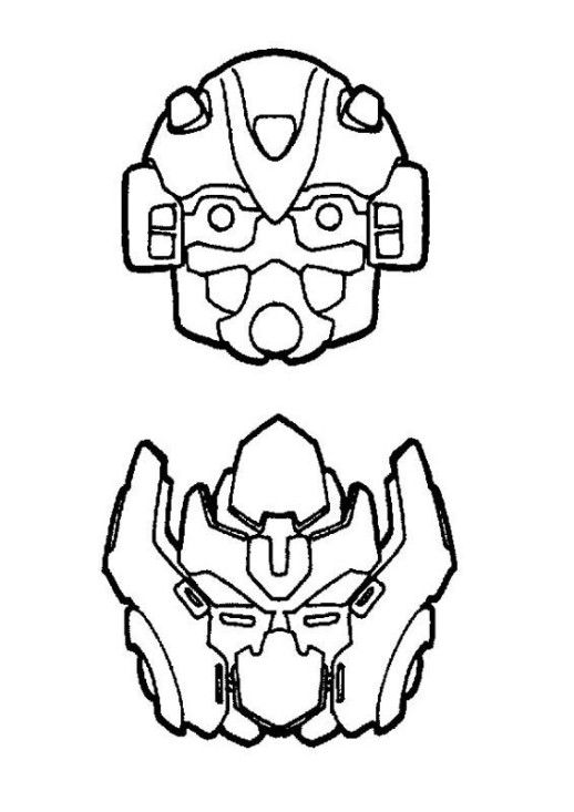 Bumble Bee Bumblebee Transformer Coloring Page