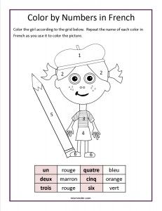 Free Spanish Worksheets For Kids Colors