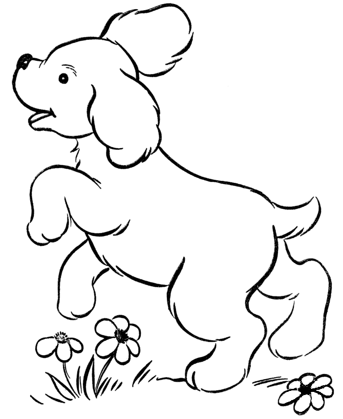 Printable Dog Coloring Pages Free
