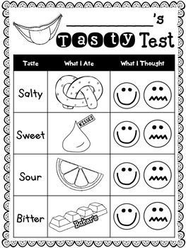 Early Childhood Preschool Five Senses Worksheets For Preschool Pdf