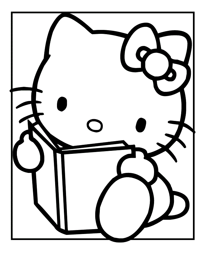 Printable Hello Kitty Pictures To Color