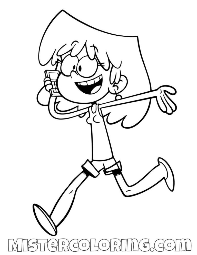 Loud House Colouring Pictures
