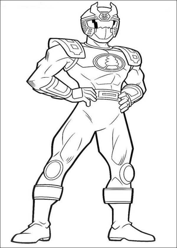 Power Rangers Colouring Images