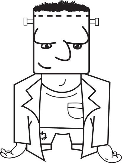 Frankenstein Coloring Pages Printable