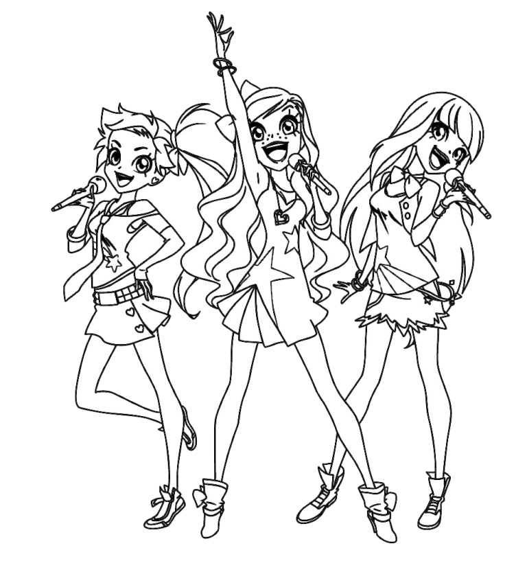 Lolirock Coloring Pages Printable