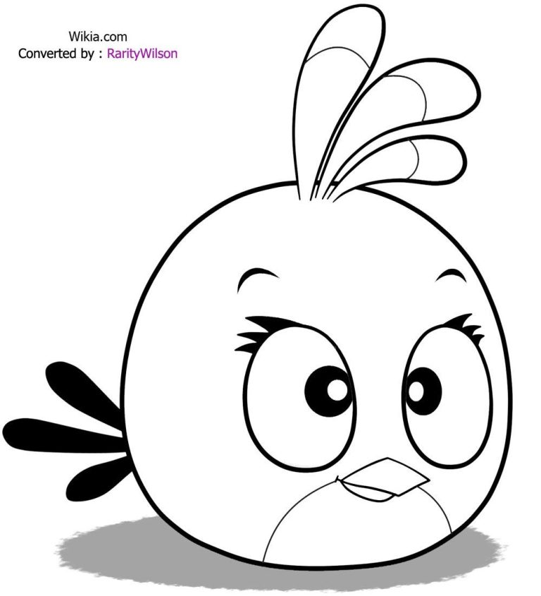Angry Birds Coloring Book