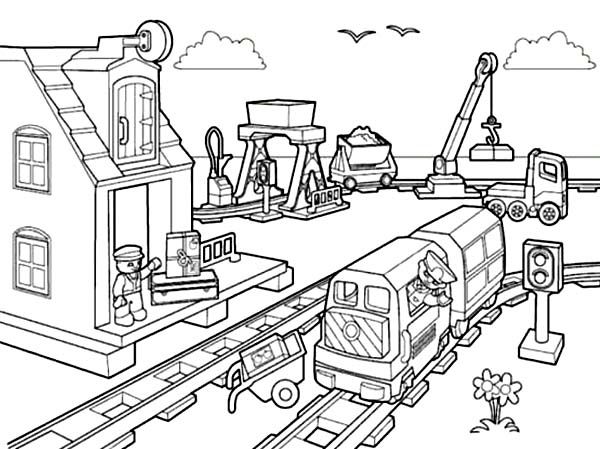 City Coloring Pages For Kids