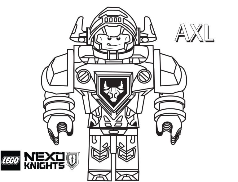 Nexo Knights Coloring Pages To Print