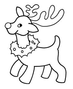 Easy Printable Christmas Coloring Pages