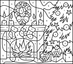 Christmas Coloring Pages For Adults Hard