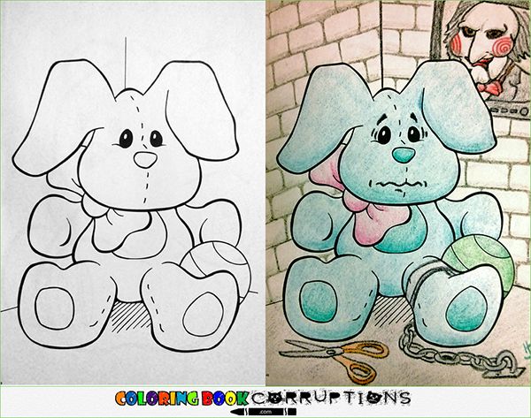 Children's Coloring Books Gone Wrong