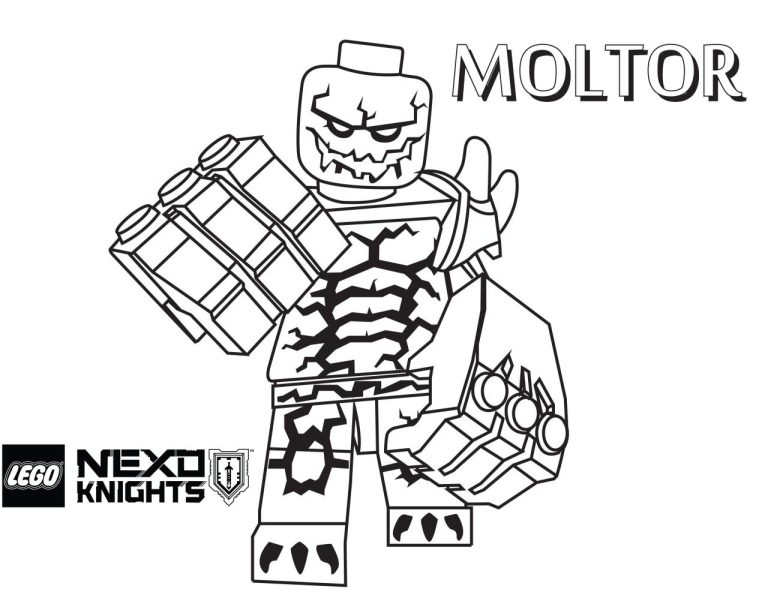 Printable Nexo Knights Coloring Pages