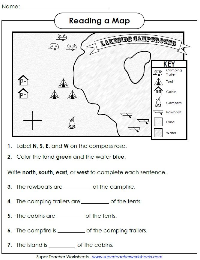 Second Grade Directions Worksheet For Grade 2