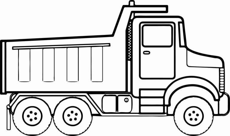Truck Coloring Pictures