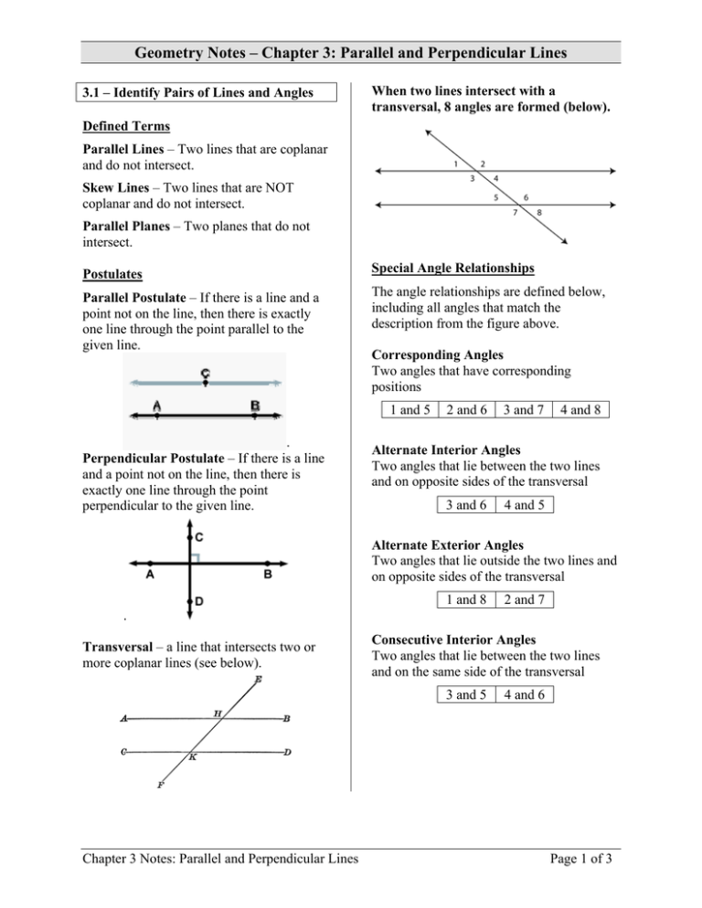 Practice 3-3 Proving Lines Parallel Worksheet Answers