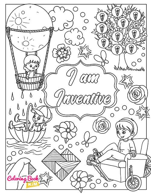 I Am Brave Coloring Pages