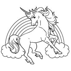 Small Printable Pictures Of Unicorns