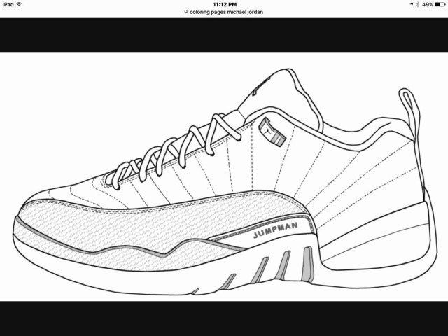Cool Nike Coloring Pages