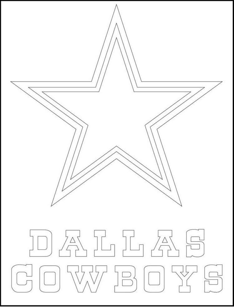 Printable Dallas Cowboys Coloring Pages