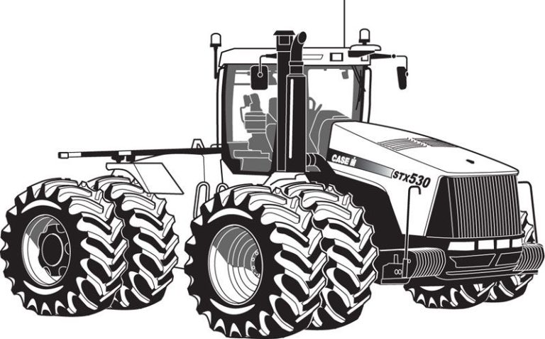 Old John Deere Coloring Pages