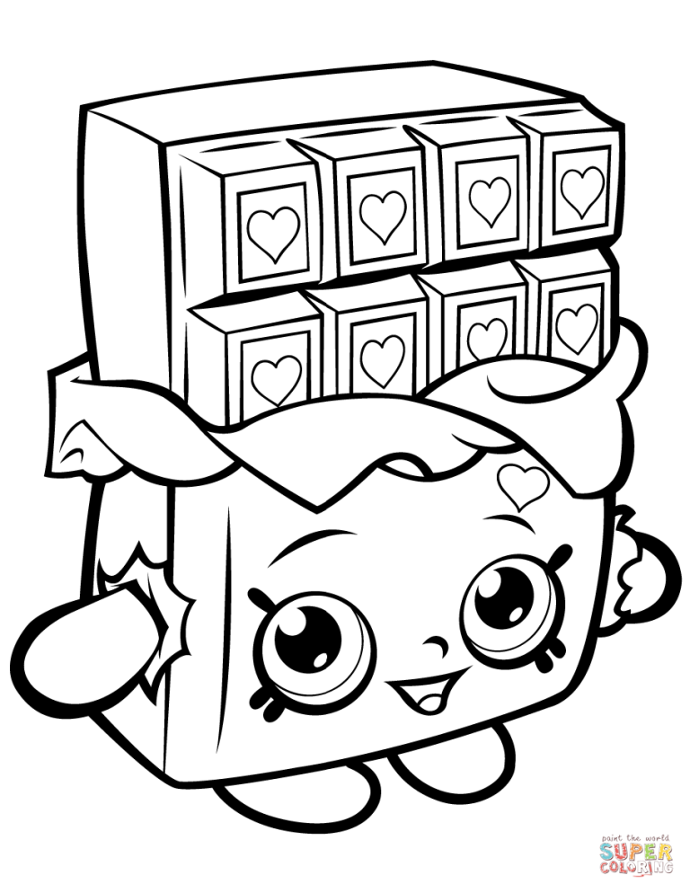 Shopkins Pictures To Color And Print