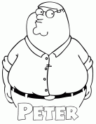 Whole Family Family Guy Coloring Pages