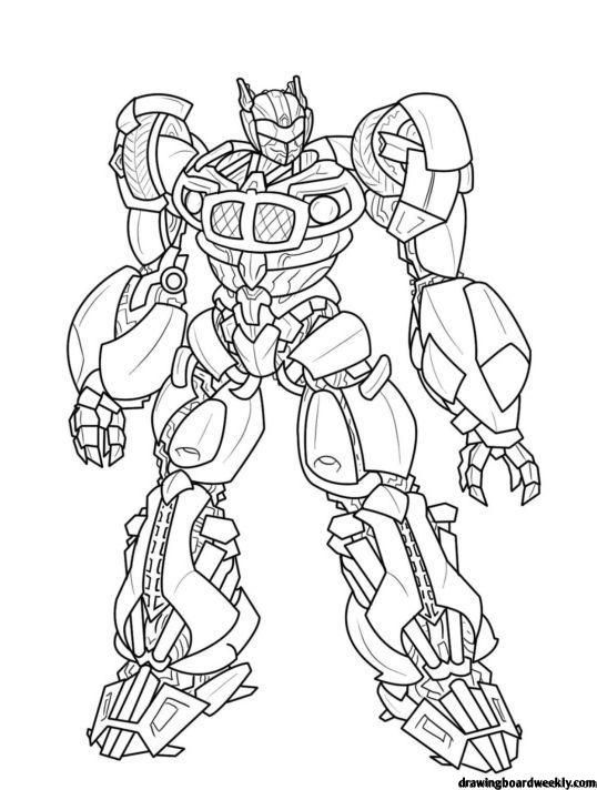 Bumblebee Coloring Pictures