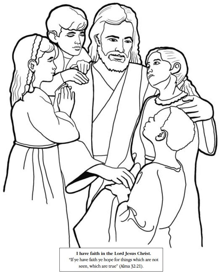 Jesus Christ Coloring Pages For Kids