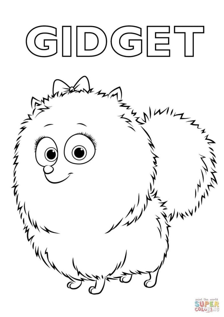 Secret Life Of Pets 2 Snowball Coloring Pages