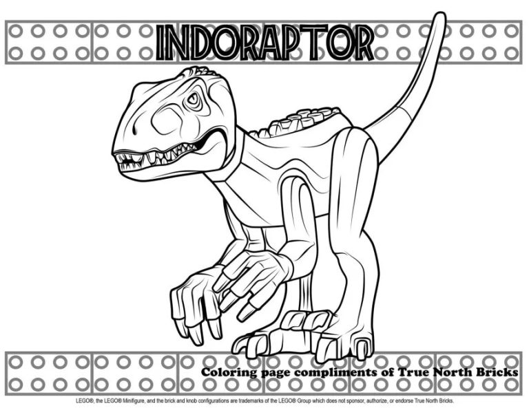 Indoraptor Jurassic World Fallen Kingdom Coloring Pages