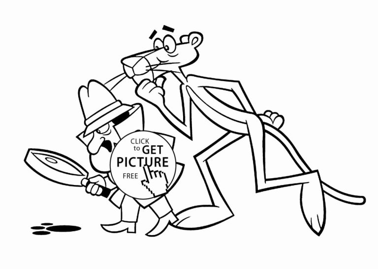 Pink Panther And Pals Coloring Pages