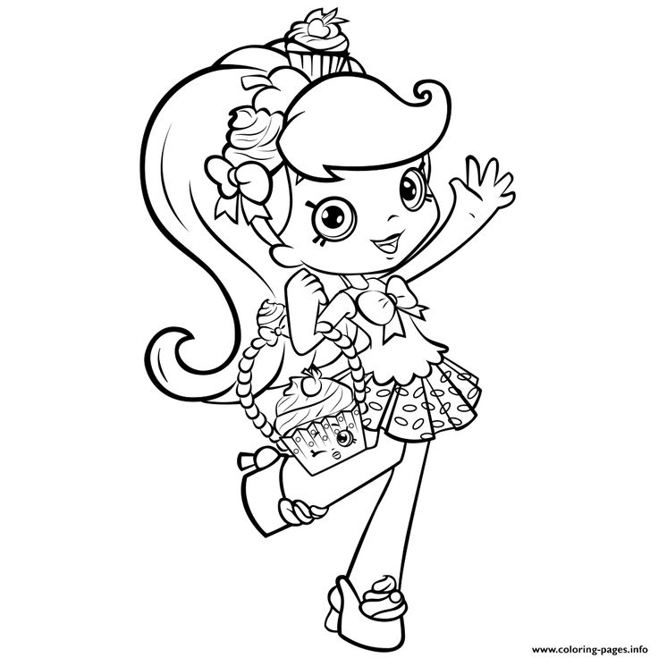 Shoppies Coloring Pages To Print