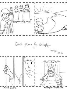 Joseph Coloring Pages Printable