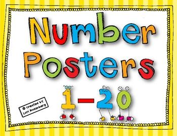 Numbers 1-10 Poster Printable