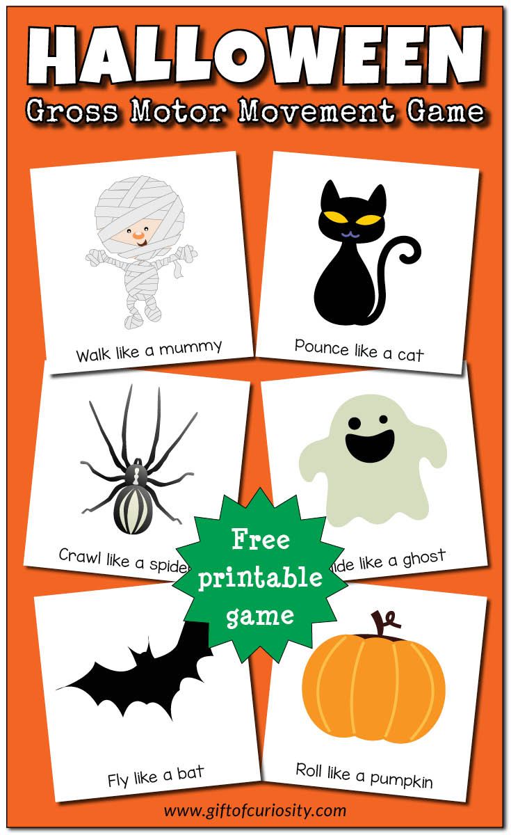 Printable Halloween Pictures For Preschoolers