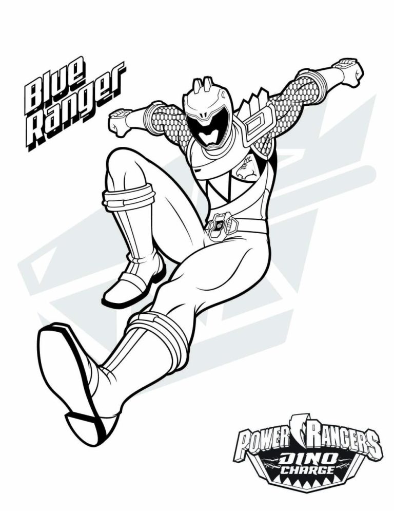 Power Rangers Dino Charge Coloring Pages To Print