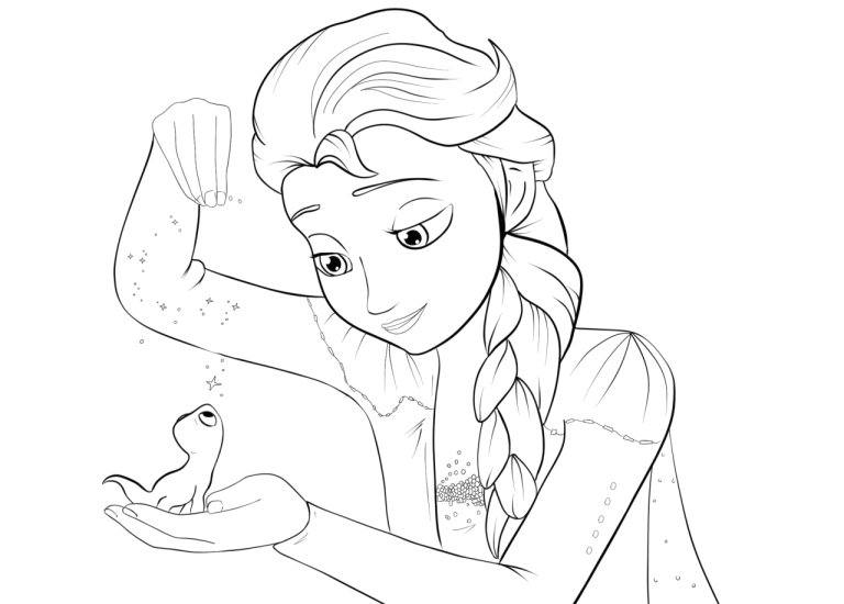 Free Frozen 2 Coloring Pages