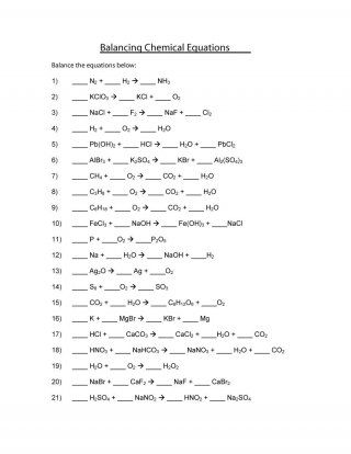 Balancing Nuclear Reaction Equations Worksheet Answers