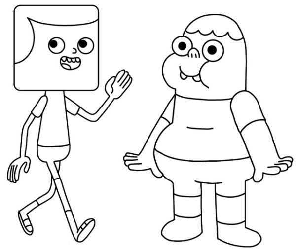 Coloring Book Cartoon Network Coloring Pages