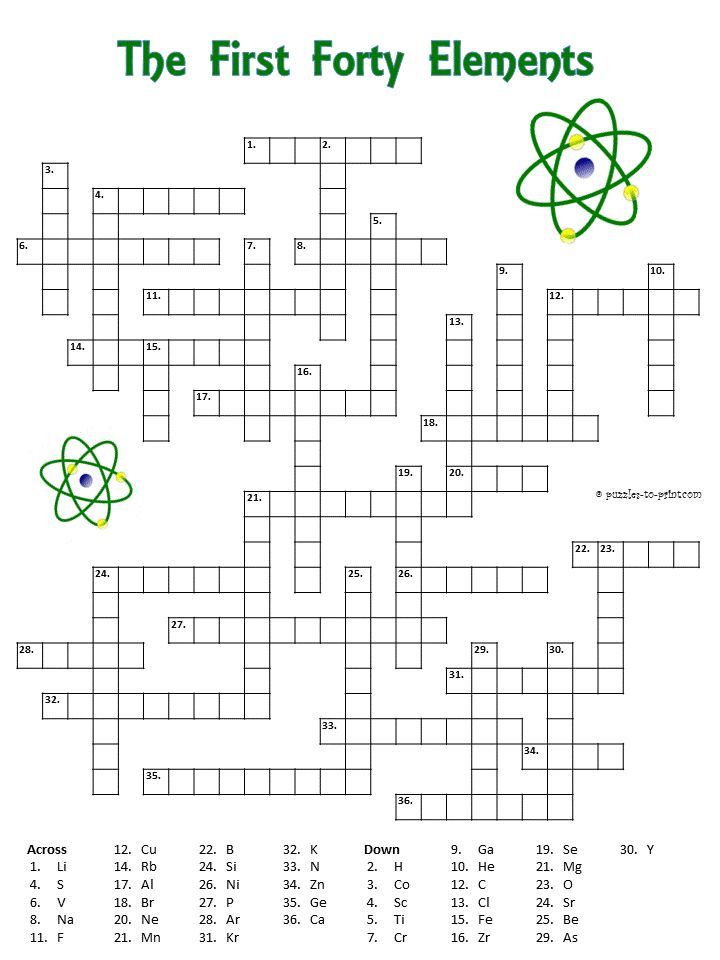Elements And Compounds Word Search Worksheet Answers