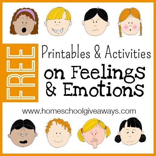 Free Printable Feelings And Emotions Worksheets For Preschoolers
