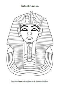 Egyptian Coloring Pages To Print