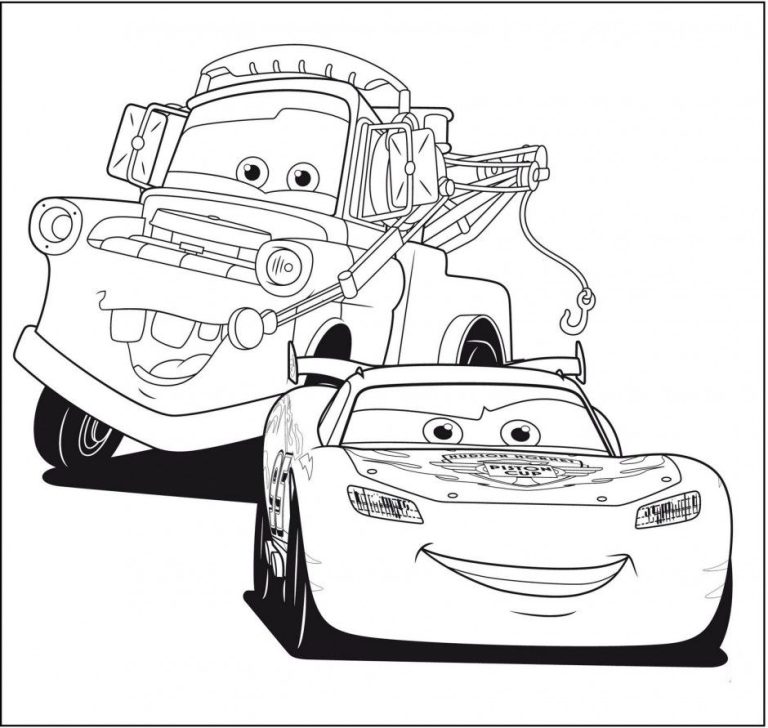 Cars 2 Coloring Pages Lightning Mcqueen