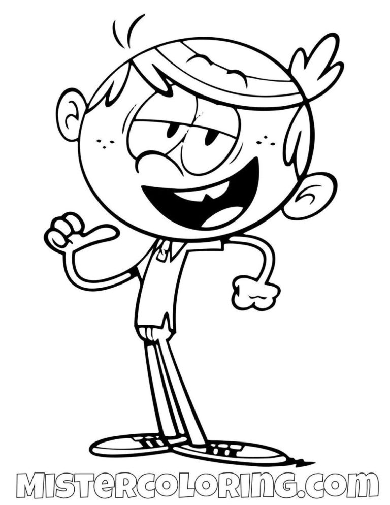 The Loud House Lincoln Coloring Pages