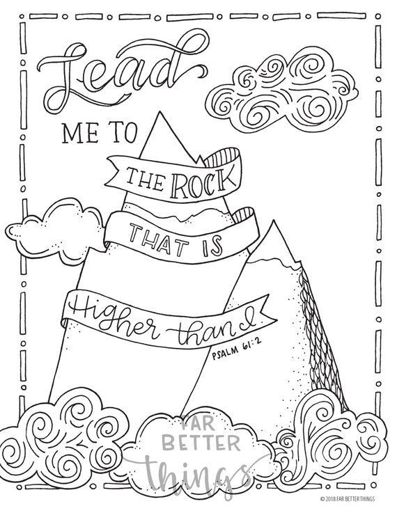 Christian Coloring Activity Pages