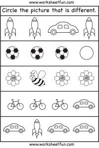 Activity Worksheets For 3 Year Olds Pdf