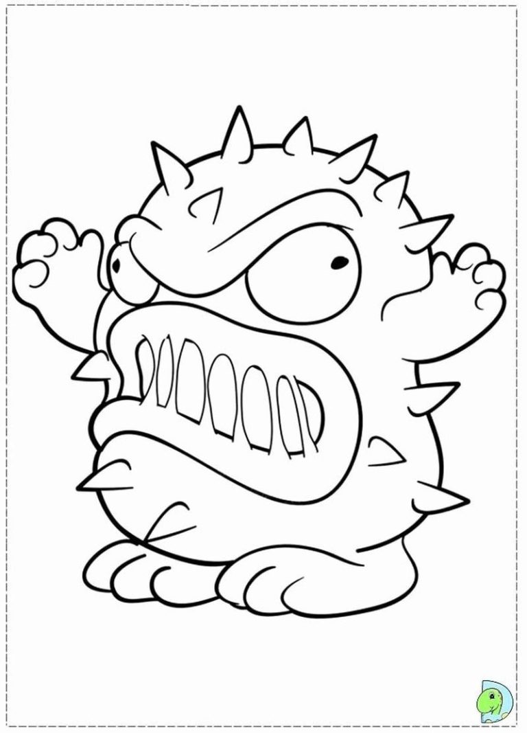 Grossery Gang Coloring Pages Printable