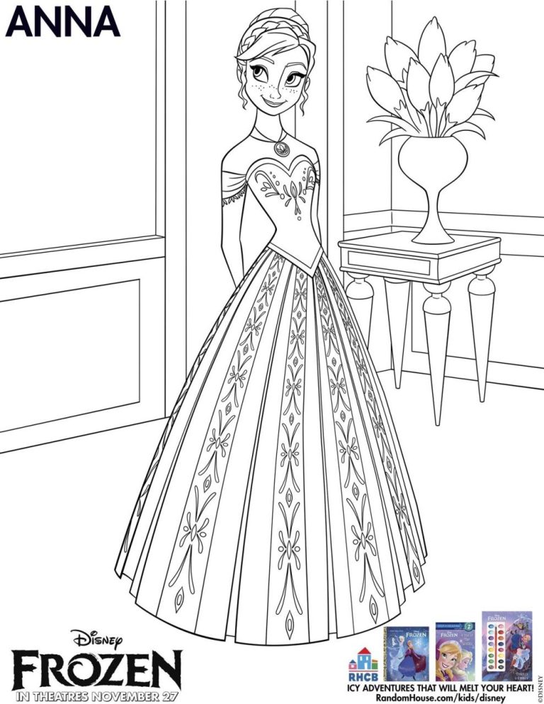 Coloring Sheet Frozen Fever Coloring Pages